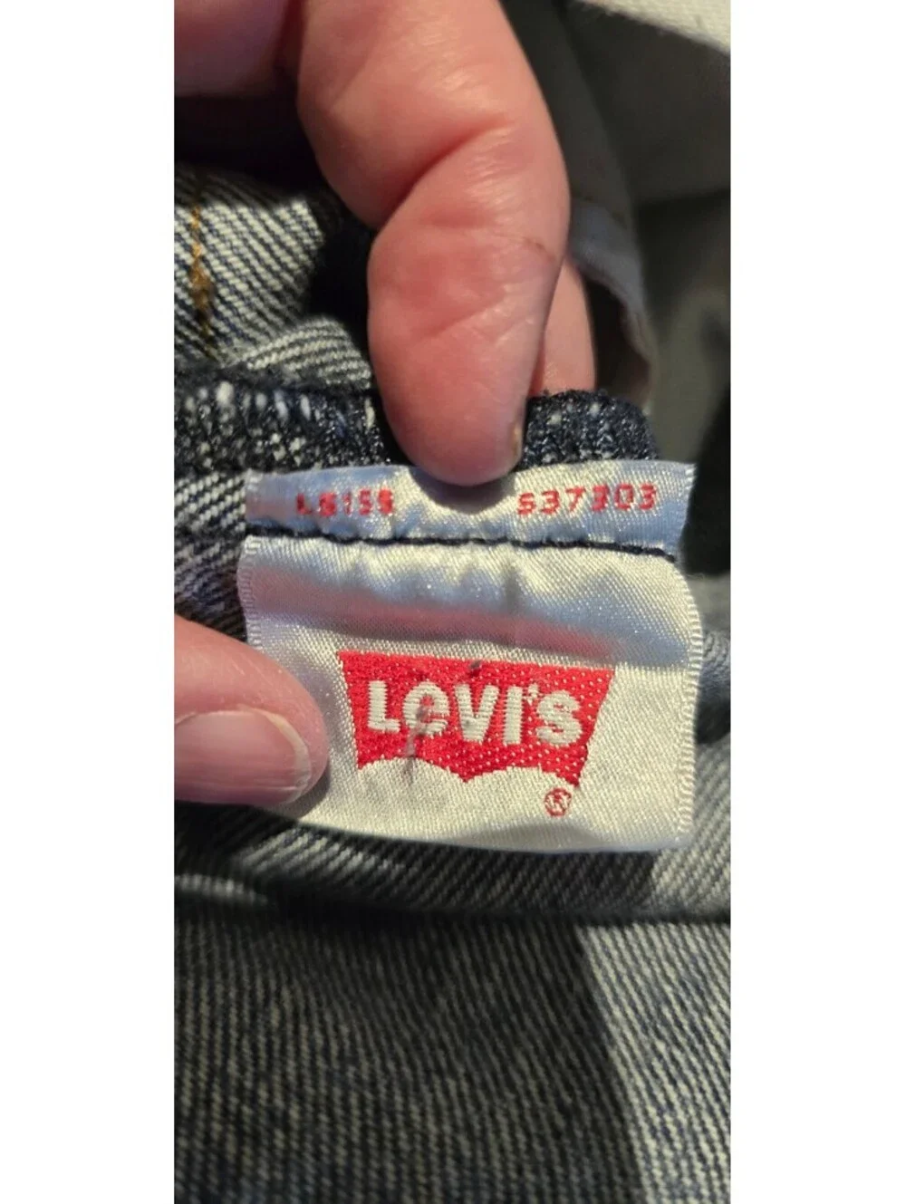 Circa 2015 36x34 Levi Button Fly Jeans in Great Condition